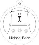 Bear Decoration - Personalised