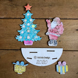 Quantity of 4 x Christmas Kit - Pop out and Decorate